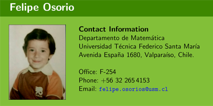 Contact info